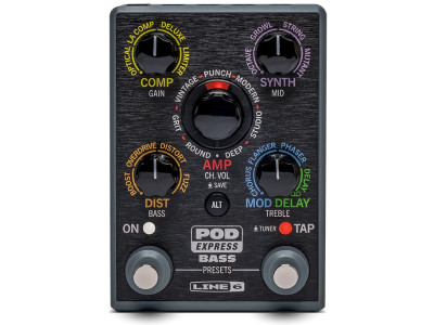 Line 6 Pod Express Bass Amp and Effects Processor  