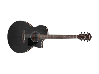Ibanez AE140-WKH Weathered Black Open Pore Top 