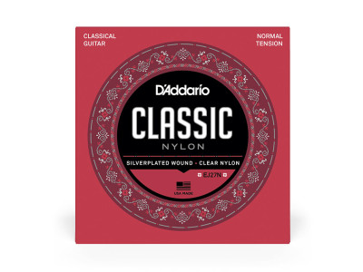 D'Addario EJ27N NORMAL TENSION Nylon Student Classical Strings 