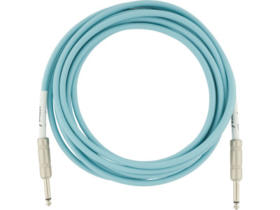Fender Original Series Instrument Cables Daphne Blue 15ft 