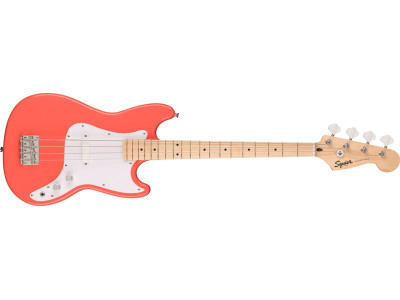 Squier By Fender Bronco Bass MN Tahitian Coral 