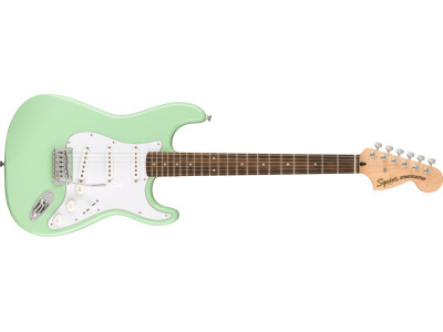 Squier By Fender Affinity Series Stratocaster SSS LRL Surf Green 