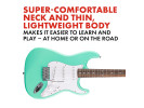 Squier By Fender Debut Series Strat Lrl Wpg Sea Foam Green 