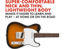 Squier By Fender Debut Series Tele Lrl Wpg 2-Color Sunburst 