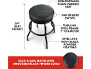 Fender  Embossed Black Logo Swivel Barstool 