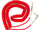 Fender PRIBOR Original Series Coil Instrument Cables 30FT Fiesta Red 