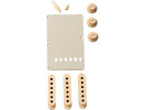 Fender PRIBOR Stratocaster Accessory Kit Aged White  