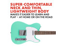 Squier By Fender Debut Series Tele Lrl Wpg Sea Foam Green 