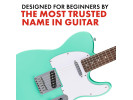 Squier By Fender Debut Series Tele Lrl Wpg Sea Foam Green 