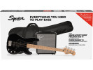 Squier By Fender Affinity Series Precision Bass PJ Pack MN Black 
