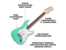 Squier By Fender Debut Series Stratocaster HSS LRL WPG Sea Foam Green 