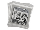 Ernie Ball 3818 John Mayer Signature Silver Slinky Electric Guitar Strings - .0105-.047, 3-pack 