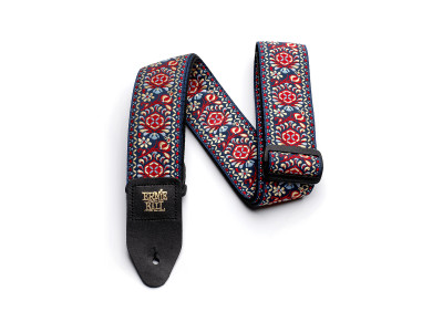 Ernie Ball 4091 Classic Jacquard Guitar Strap/Bass Strap - Royal Bloom Ernie Ball 4091 Classic Jacquard Guitar Strap/Bass Strap - Royal Bloom
