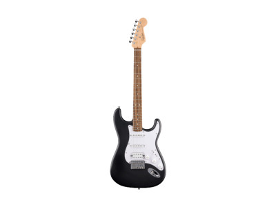 Squier By Fender Debut Strat HT HSS LRL WPG Black 