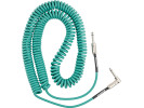 Fender Contour 30ft Coiled Cable Sherwood Green 