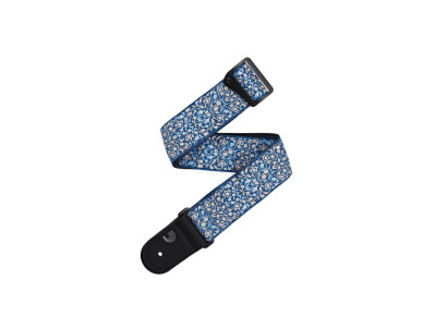 D'Addario 50RW08 Eco Guitar Straps Persian Woven, Blue 