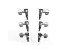 D'Addario PWAT-331L Auto-Trim Locking Tuning Machines 3 Per side Chrome 