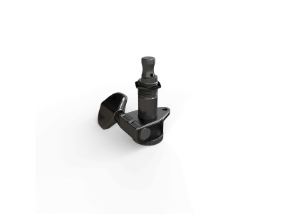 D'Addario PWAT-332L Auto-Trim Locking Tuning Machines 3 Per side Black 