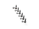 D'Addario PWAT-6R1 Auto-Trim Locking Tuning Machines 6 In-line Chrome 