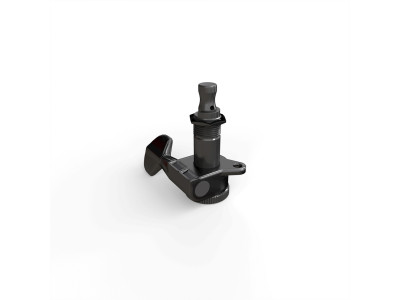 D'Addario PWAT-6R2 Auto-Trim Locking Tuning Machines 6 in-line Black 