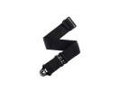 D'Addario PWSALSV00 Auto Lock Swivel Guitar Strap Polypro Black  