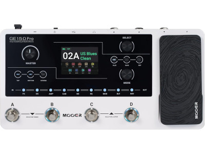 MOOER GE150 Pro Multi-effects 