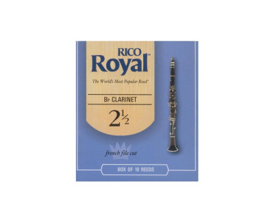 Rico Reeds RCB1025 RYL. BB CLAR. #2.5  Rico Reeds RCB1025 RYL. BB CLAR. #2.5