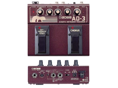 Boss AD-3 Acoustic Instrument Processor Boss AD-3 Acoustic Instrument Processor