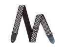 Jim Dunlop D3831BK DUNLOP CLASSIC BLACK WHITE CHECK STRAP 