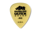 Jim Dunlop 433-090 ULTEX SHARP PICK .90MM 6-pack  