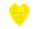 Jim Dunlop 47-KH3NYS KIRK HAMMETT JAZZ III YELLOW GLITTER PICK 1.38MM 6-pack 