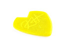 Jim Dunlop 47-KH3NYS KIRK HAMMETT JAZZ III YELLOW GLITTER PICK 1.38MM 6-pack 