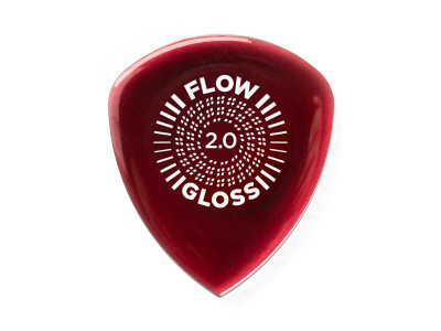 Jim Dunlop 550-200 FLOW GLOSS PICK 2.0MM 6-pack 