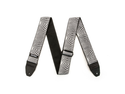 Jim Dunlop D6722 JACQUARD ZEBRA CADABRA STRAP 