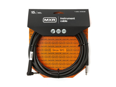 MXR DCIS15R MXR 15 FT STANDARD INSTRUMENT CABLE - RIGHT / STRAIGHT 