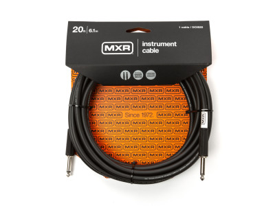 MXR DCIS20 MXR 20 FT STANDARD INSTRUMENT CABLE - STRAIGHT / STRAIGHT 