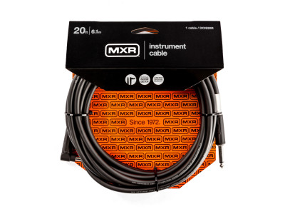 MXR DCIS20R MXR 20 FT STANDARD INSTRUMENT CABLE - RIGHT / STRAIGHT 
