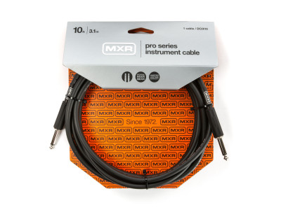 MXR DCIX10 MXR 10 FT PRO SERIES INSTRUMENT CABLE - STRAIGHT / STRAIGHT 