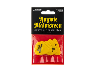 Jim Dunlop YJM-03YL YNGWIE MALMSTEEN CUSTOM DELRIN PICK 1.14MM 
