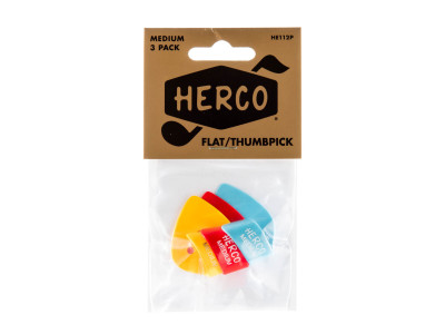 Jim Dunlop HE-112 HERCO MEDIUM THUMBPICKS 