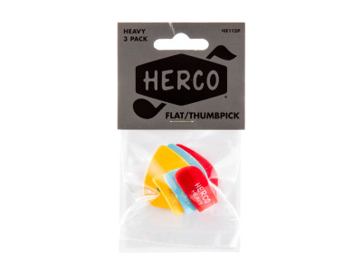 Jim Dunlop HE-113 HERCO HEAVY THUMBPICKS 
