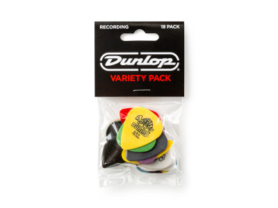 Jim Dunlop PVP120 RECORDING PICK VARIETY PACK - 18 PACK 