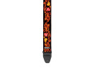 Jim Dunlop JH23 JIMI HENDRIX BLACKLIGHT MONTEREY ORANGE STRAP Jim Dunlop JH23 JIMI HENDRIX BLACKLIGHT MONTEREY ORANGE STRAP