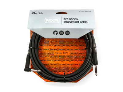 MXR DCIX20R MXR 20 FT PRO SERIES INSTRUMENT CABLE - RIGHT / STRAIGHT 