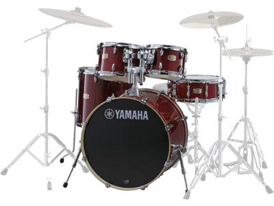 Yamaha SBP0F5 Stage Custom Birch Studio Cranberry Red 