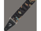 Fender SATIN DRAGON STRAP Black  