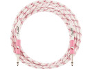 Fender PRIBOR x Hello Kitty White Pink Woven Cable Fender PRIBOR x Hello Kitty White Pink Woven Cable