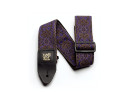 Ernie Ball 4164 Classic Jacquard Guitar Strap/Bass Strap - Purple Paisley 