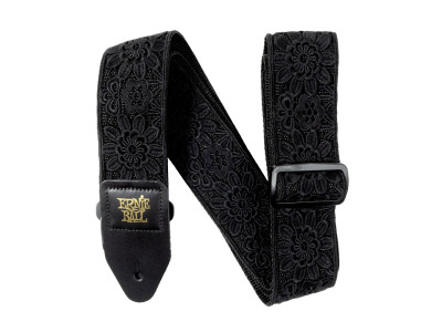 Ernie Ball 5438 Classic Jacquard Guitar Strap/Bass Strap - Daisy After Dark 