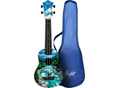 Flight TUS30 Slovenia Soprano Travel Ukulele 
